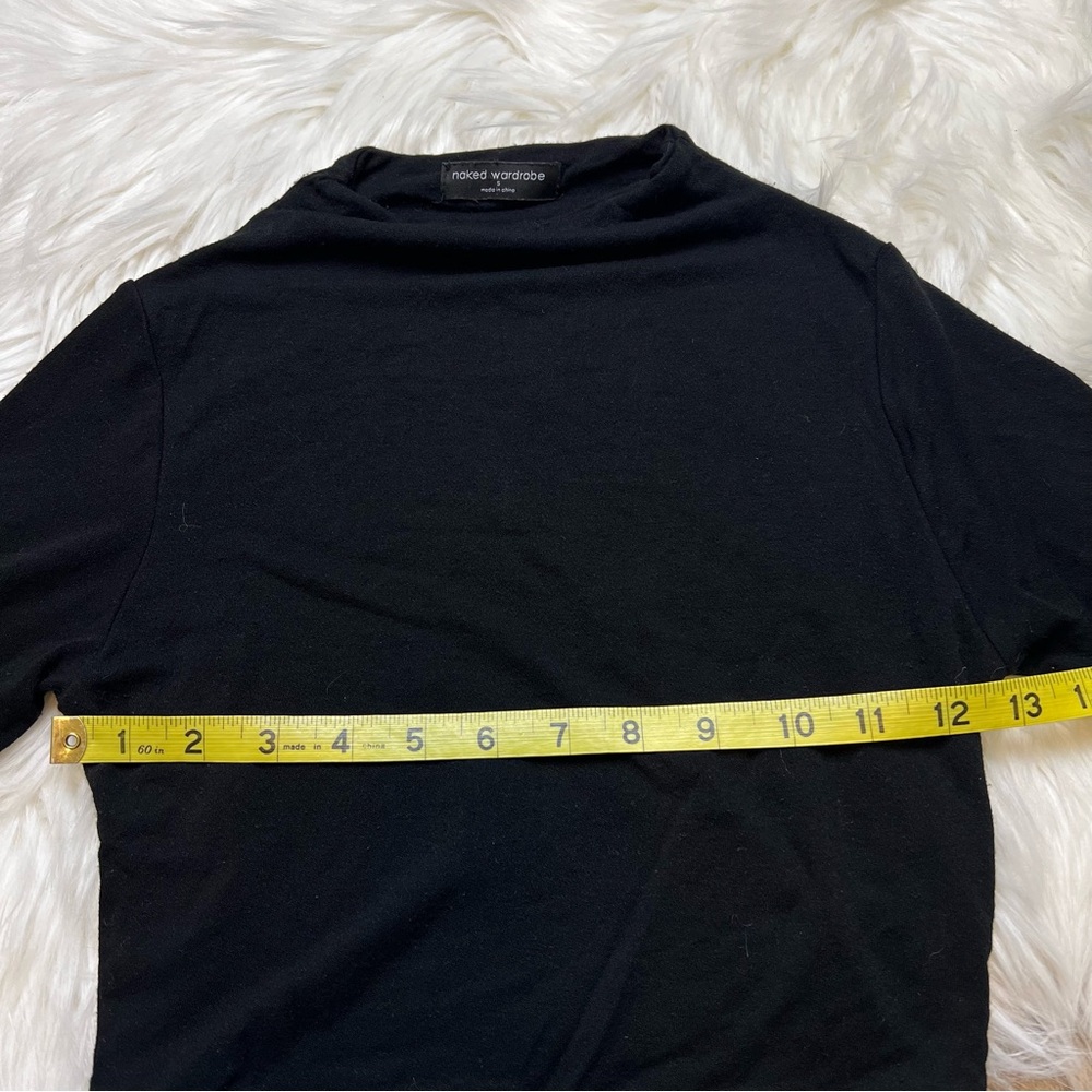 NAKED WARDROBE The Sweet T Crop Top. Size Small. - Picture 7 of 9